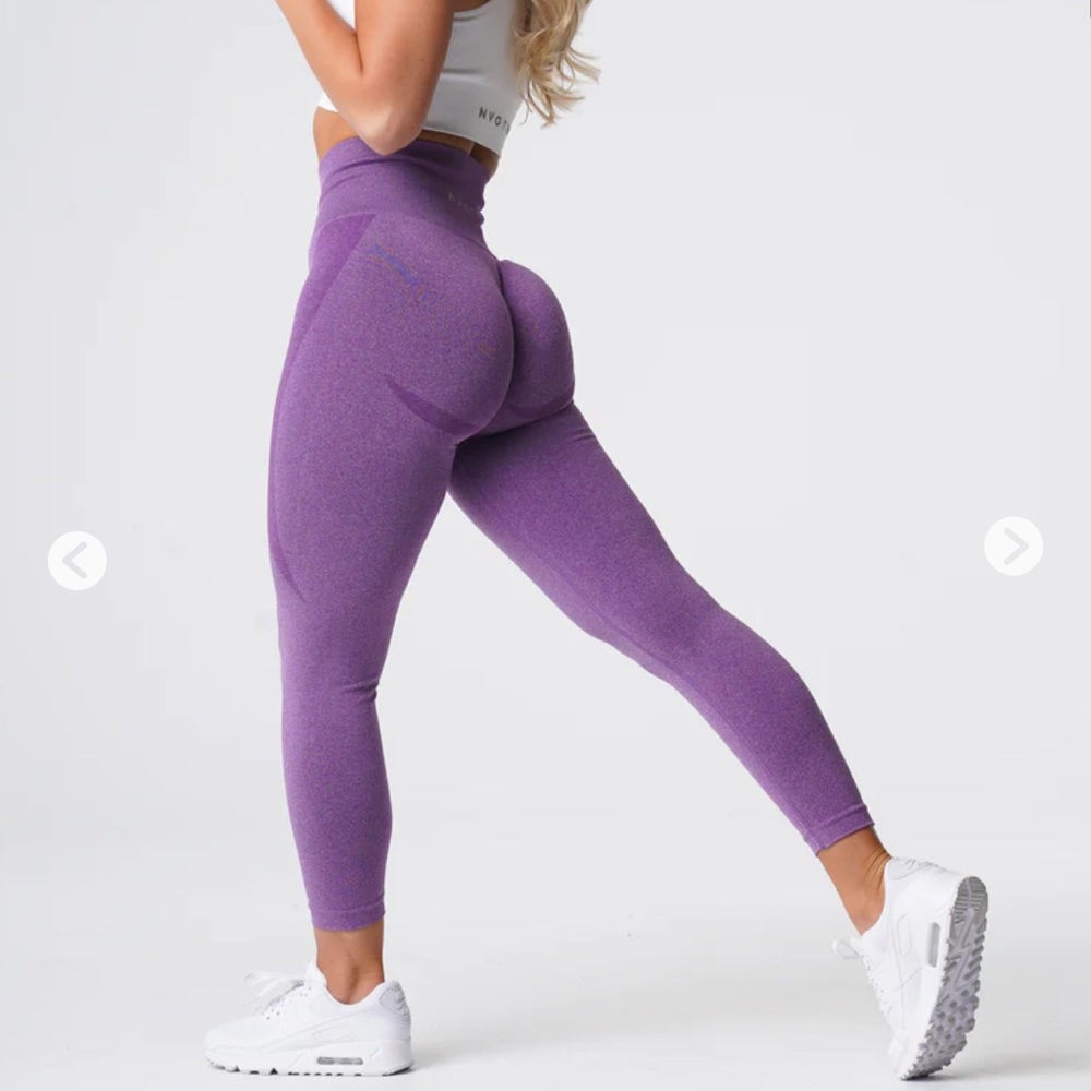NVGTN violet contour leggings